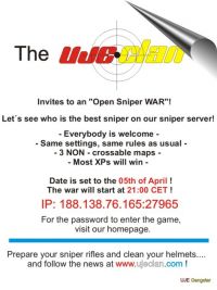 [UJE] Clan Open Sniper War